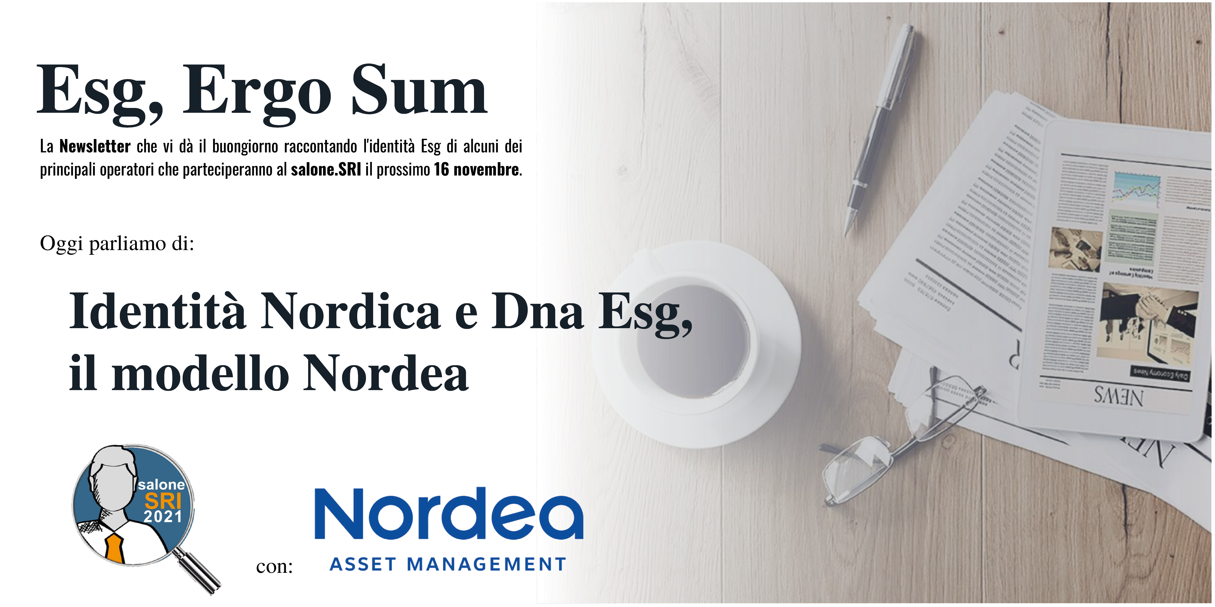 Rendimenti e Responsabilità. È il DNA Nordico di Nordea. 