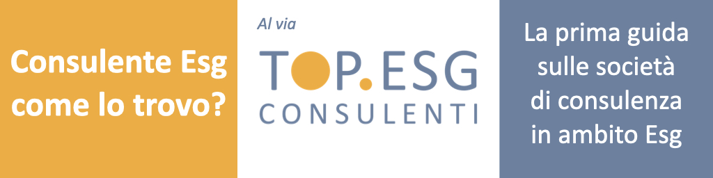 al via la guida TOP.ESG CONSULENTI